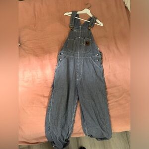 Vintage Pinstripe Overalls